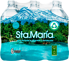 Sta. María Agua Natural 6Pack 1L